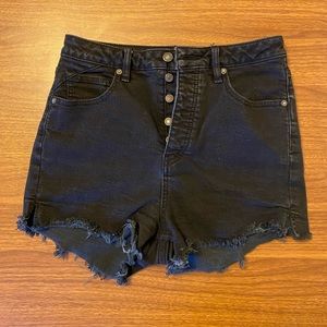 Free People High Waisted Jean Shorts